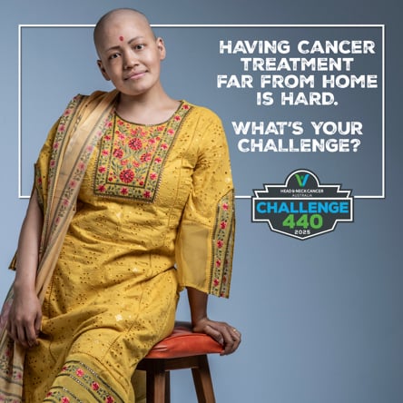 Having cancer treatment far from home is hard. What's your challenge?